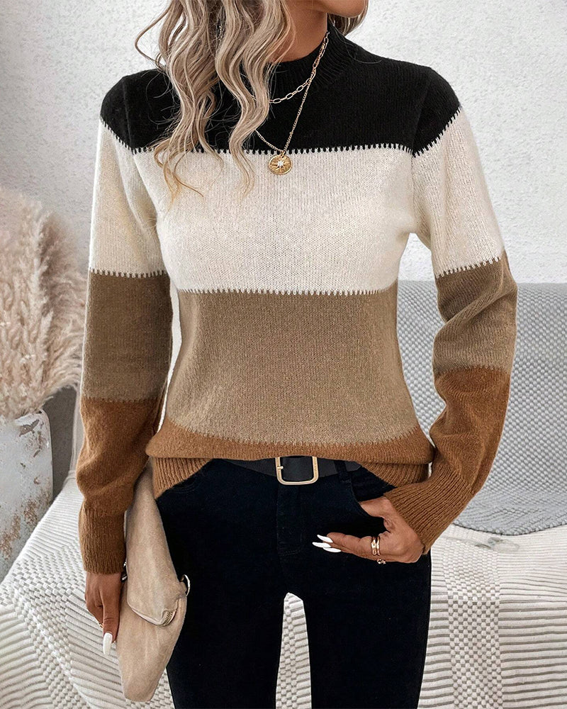 Lucrécia | Pull d'hiver décontracté et intemporel