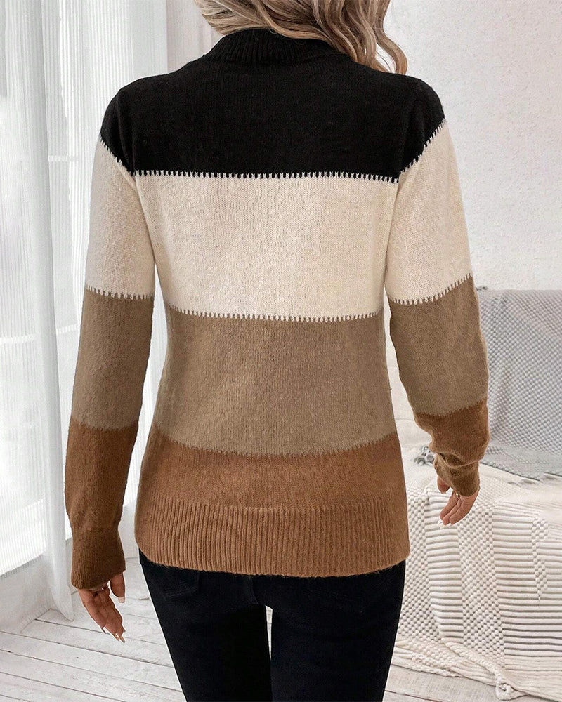 Lucrécia | Pull d'hiver décontracté et intemporel