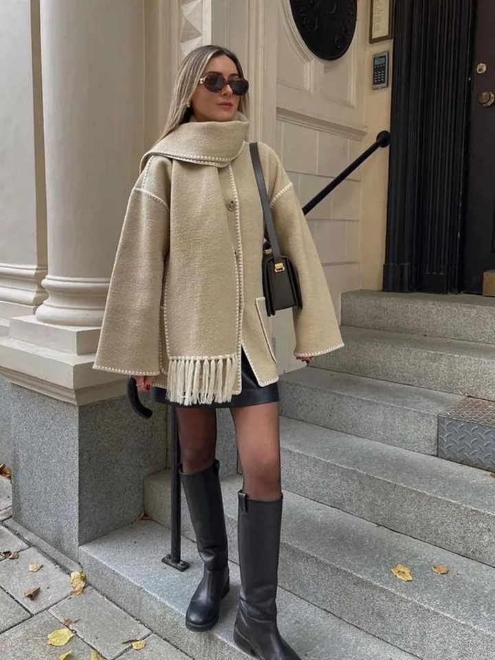 Cäcilie | Veste d'hiver à la mode et sans effort