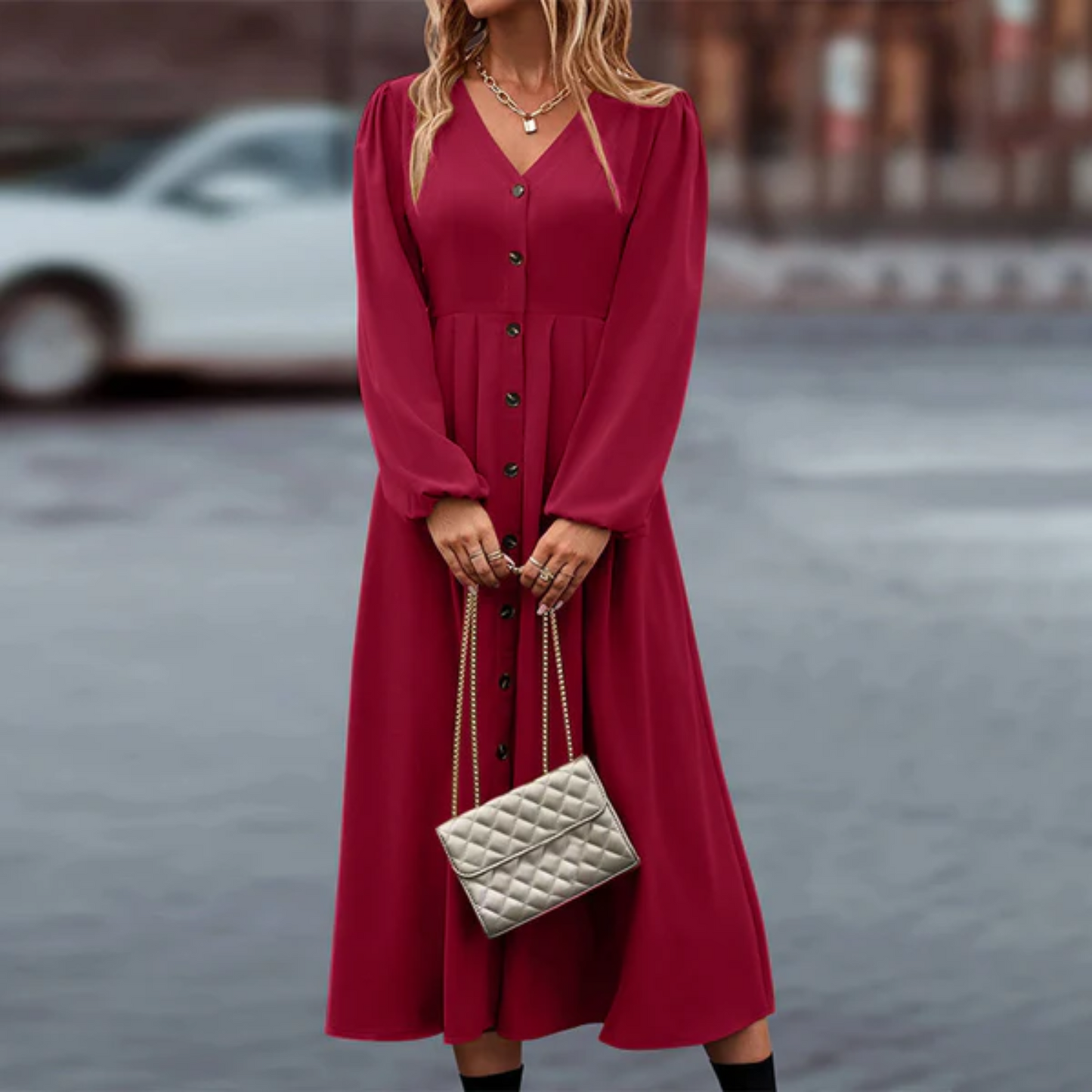 Opal | Elegant and Casual winter Dress