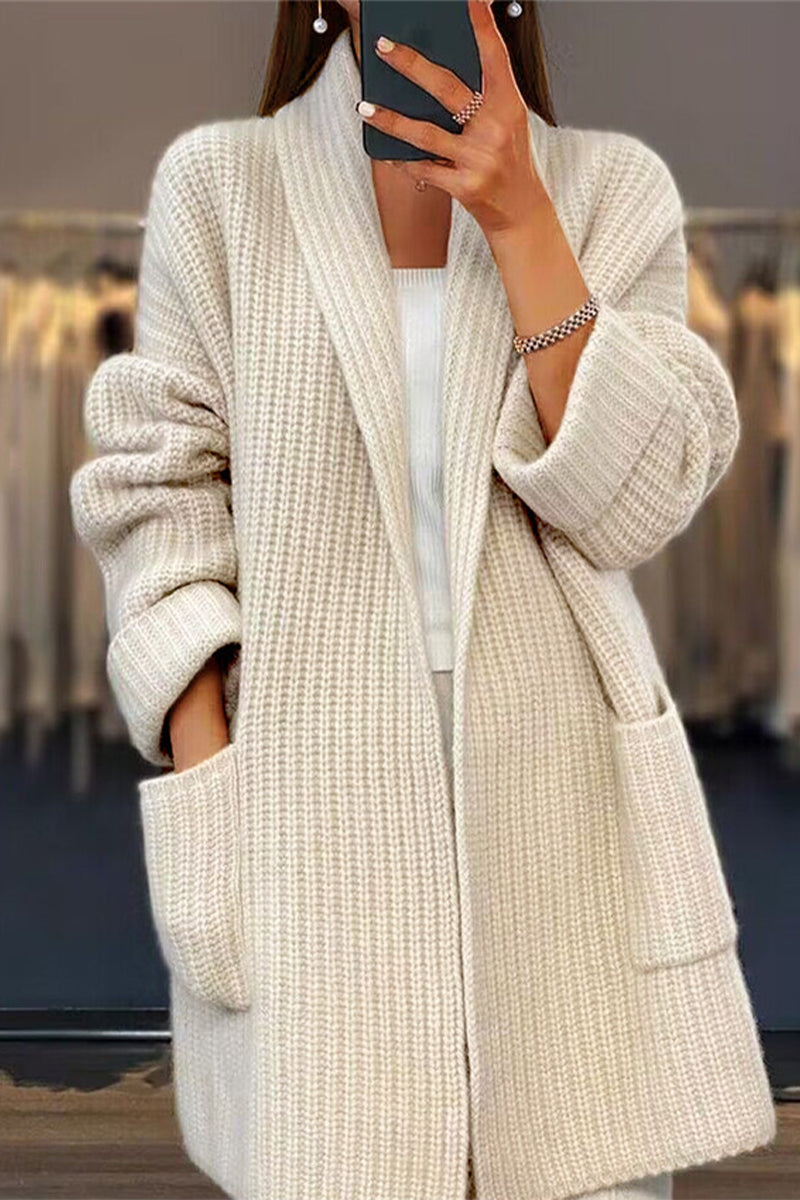 Aliana | Cardigan d'hiver élégant et stylé