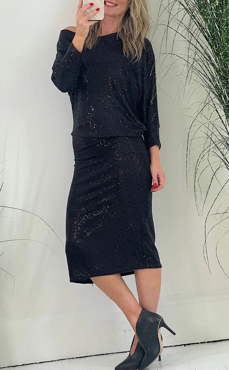 Phoebe | Robe d'hiver à la mode et minimaliste