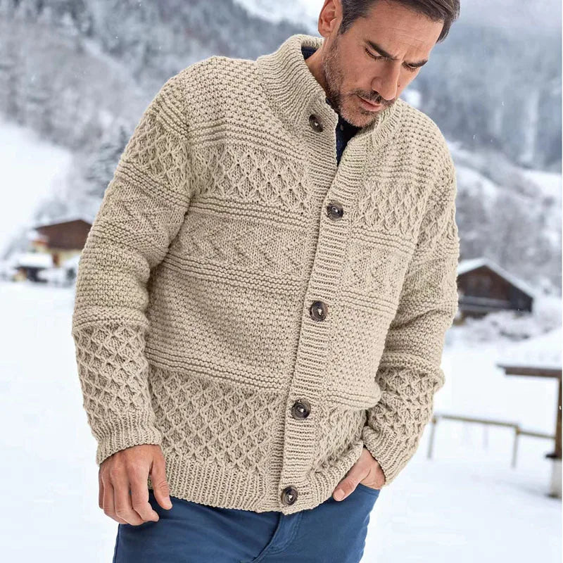 Kaia | Cardigan d'hiver simple et élégant