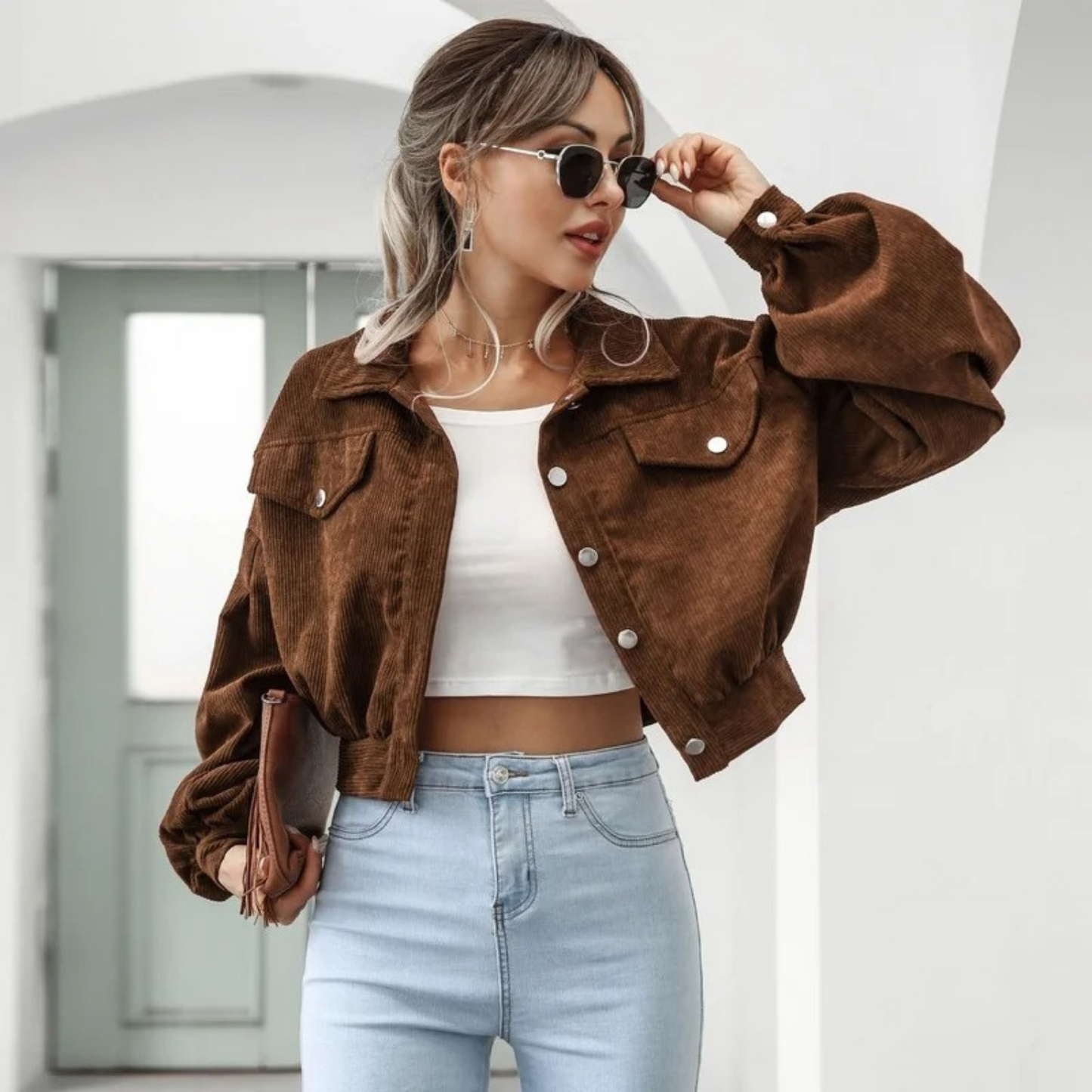 Lea | Short d'hiver tendance et élégant