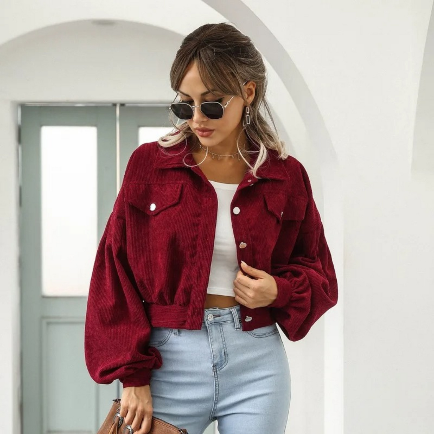Lea | Short d'hiver tendance et élégant