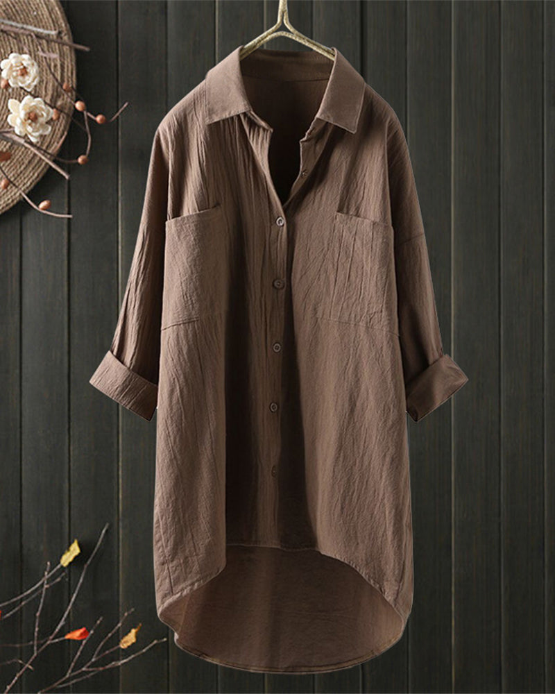 Cecilia | Blouse d'hiver décontractée et élégante