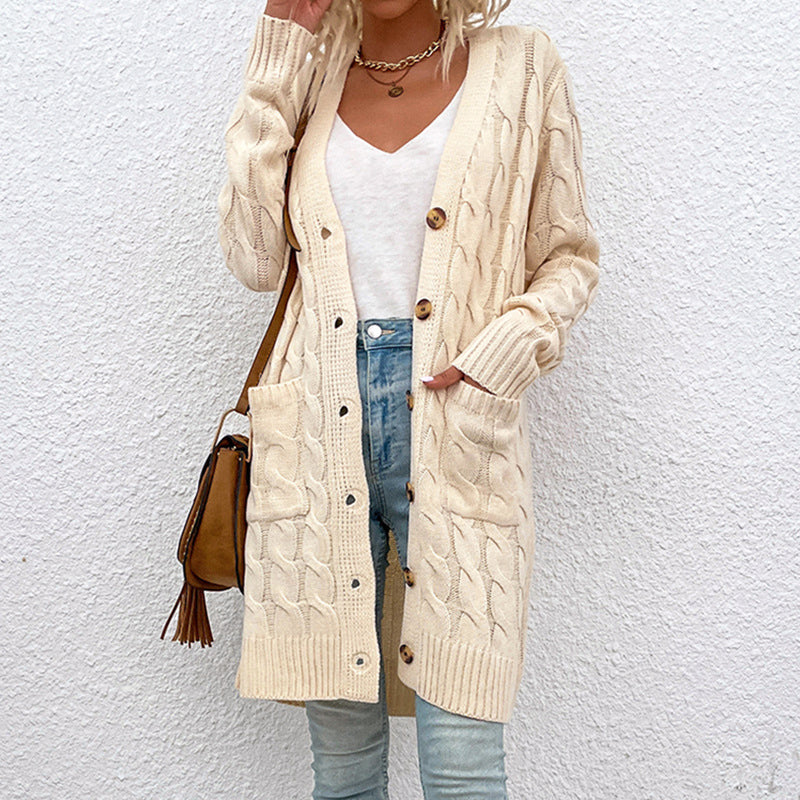 Carine | Cardigan d'hiver moderne et confortable