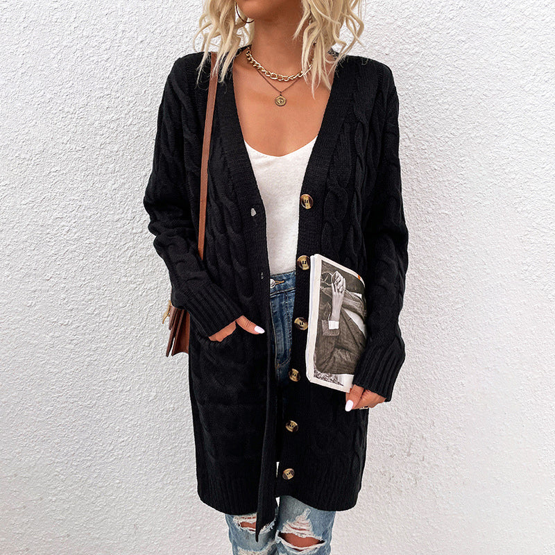 Carine | Cardigan d'hiver moderne et confortable