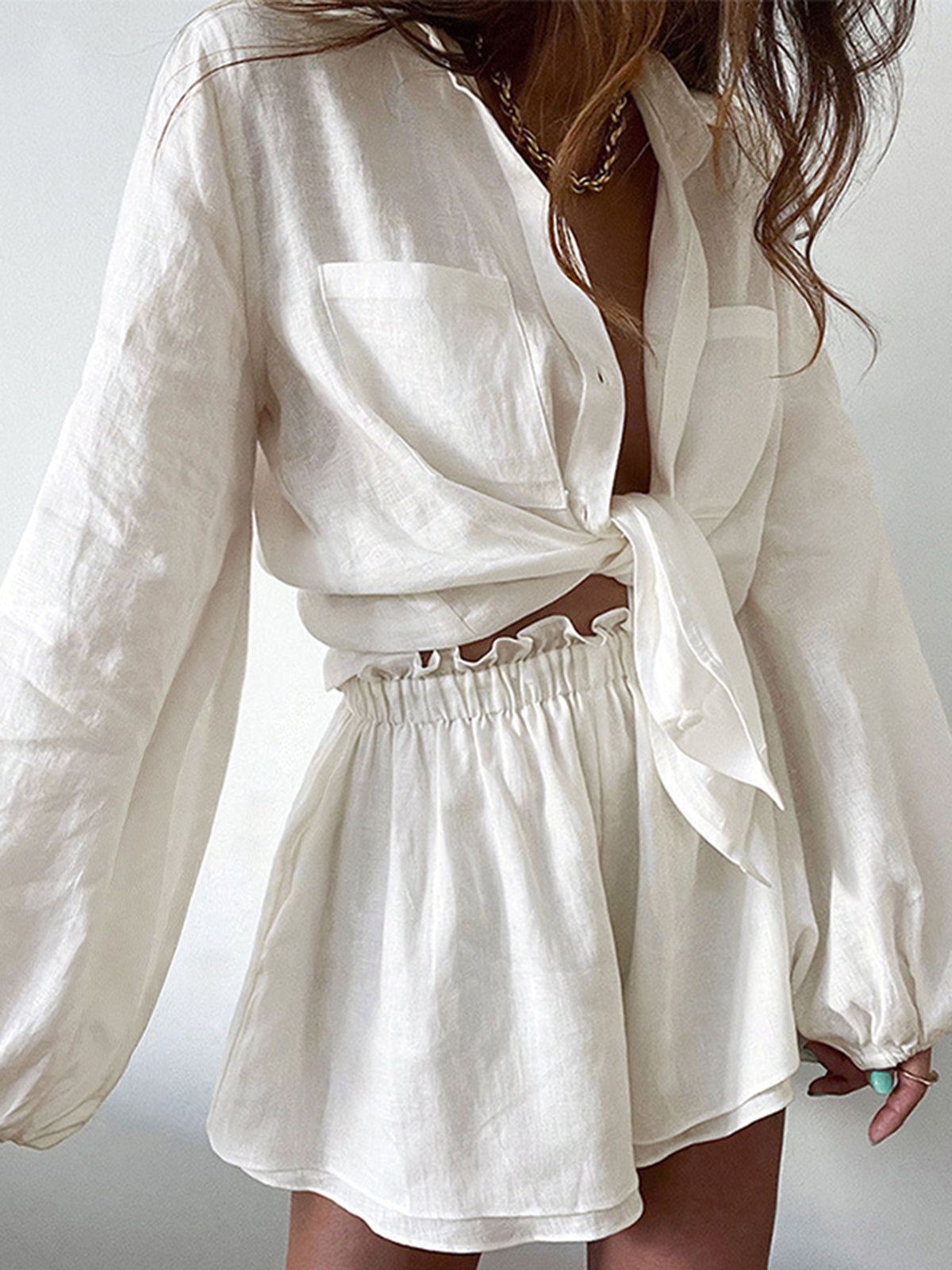 Leah | Short d'hiver chic et polyvalent