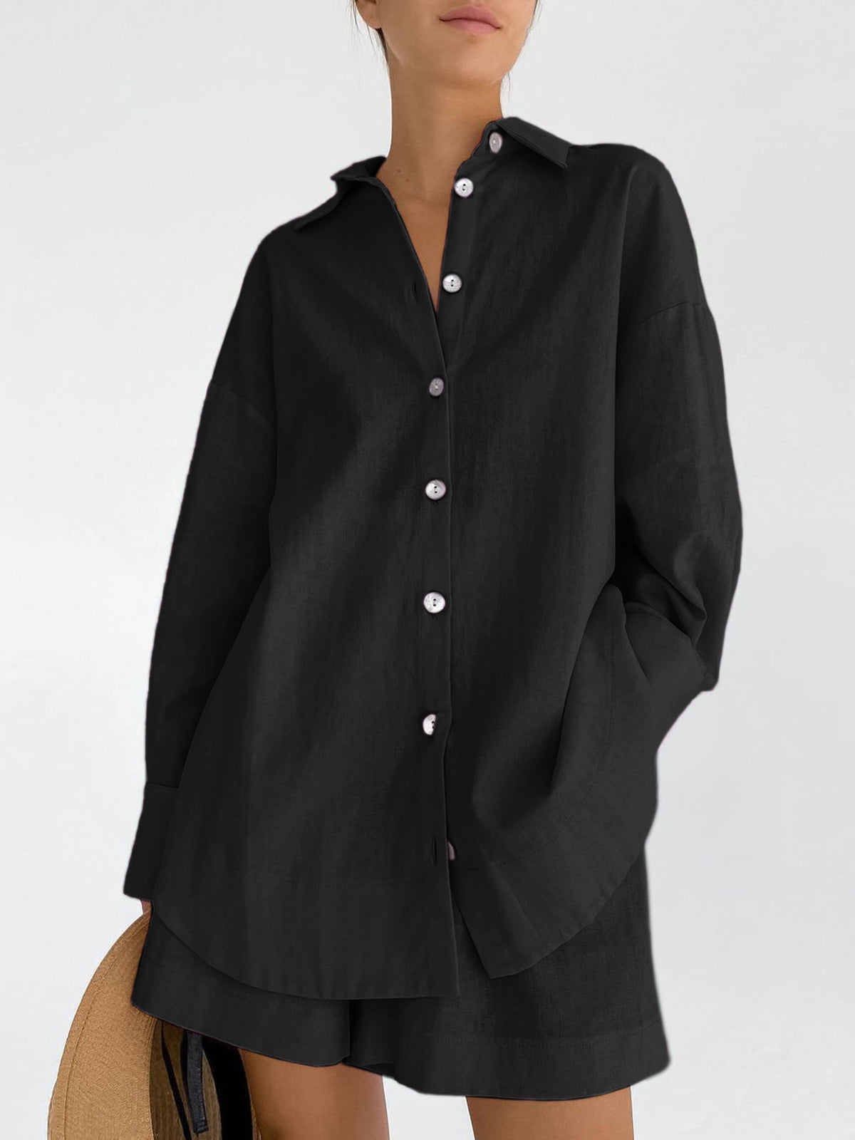 Lucrezia | Short d'hiver moderne et confortable