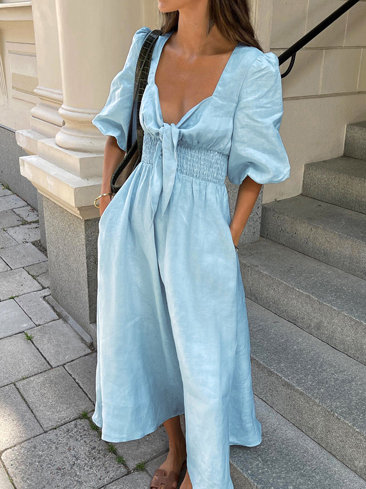 Paulina | Robe d'hiver classique et élégante