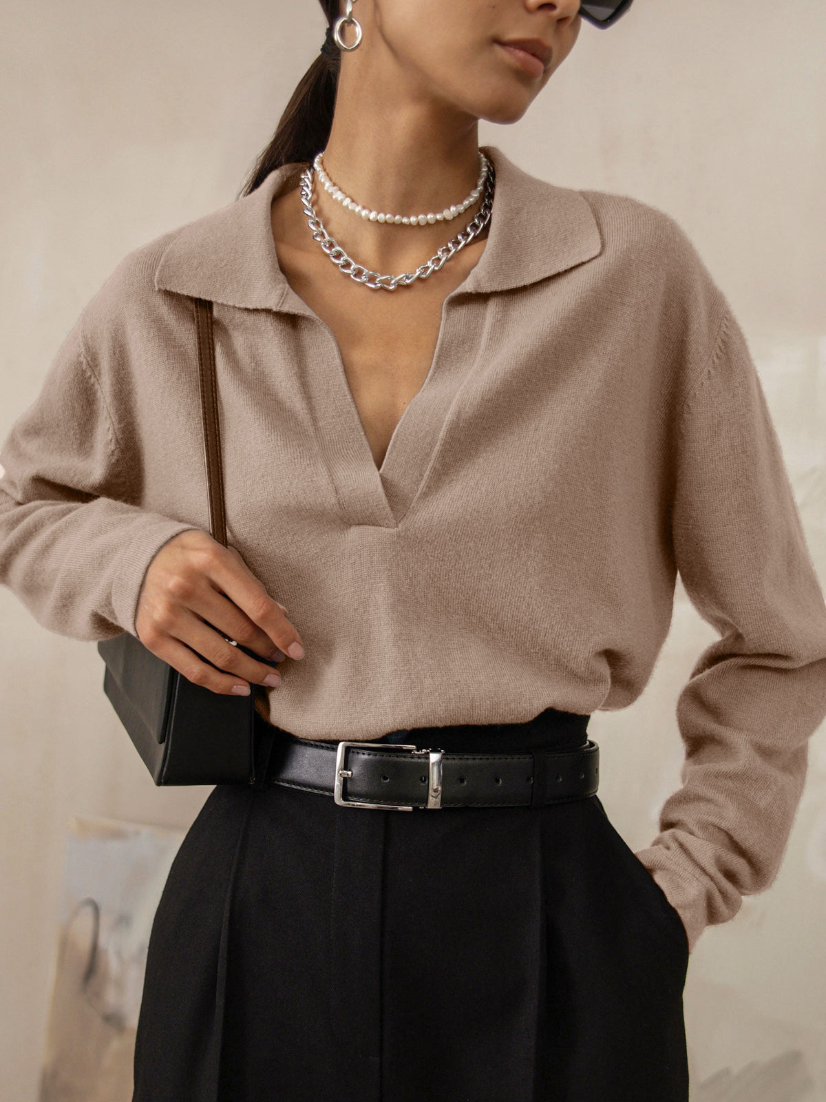 Cinnamon | Pull d'hiver moderne et polyvalent