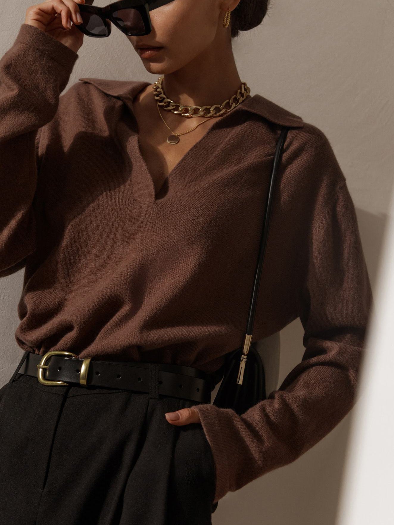 Cinnamon | Pull d'hiver moderne et polyvalent