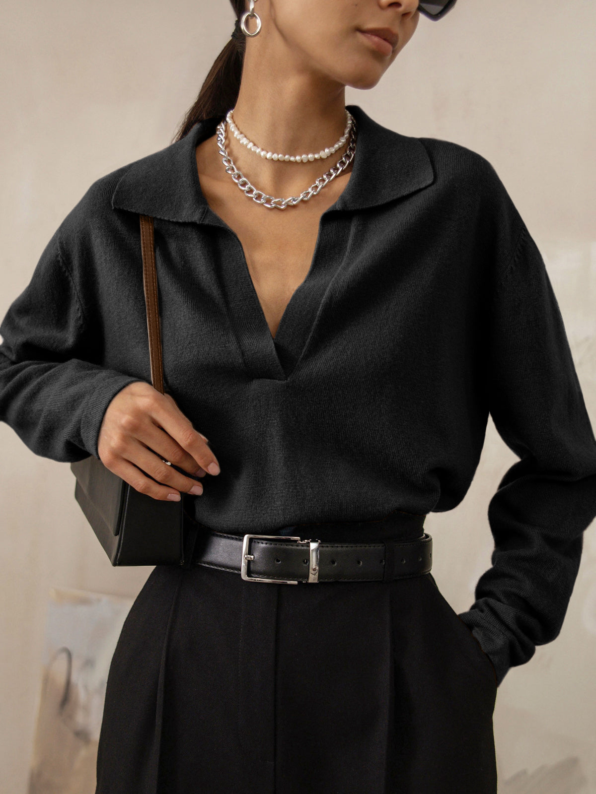 Cinnamon | Pull d'hiver moderne et polyvalent