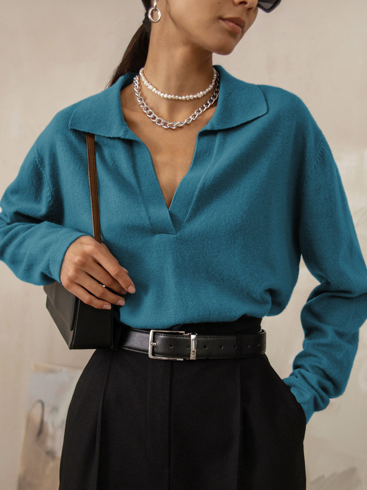 Cinnamon | Pull d'hiver moderne et polyvalent