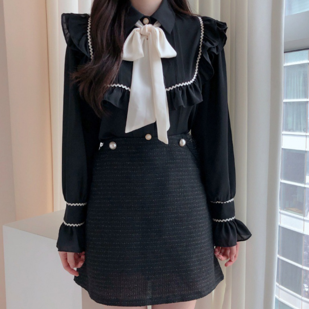 Madelynn | Chemisier d'hiver classique et confortable