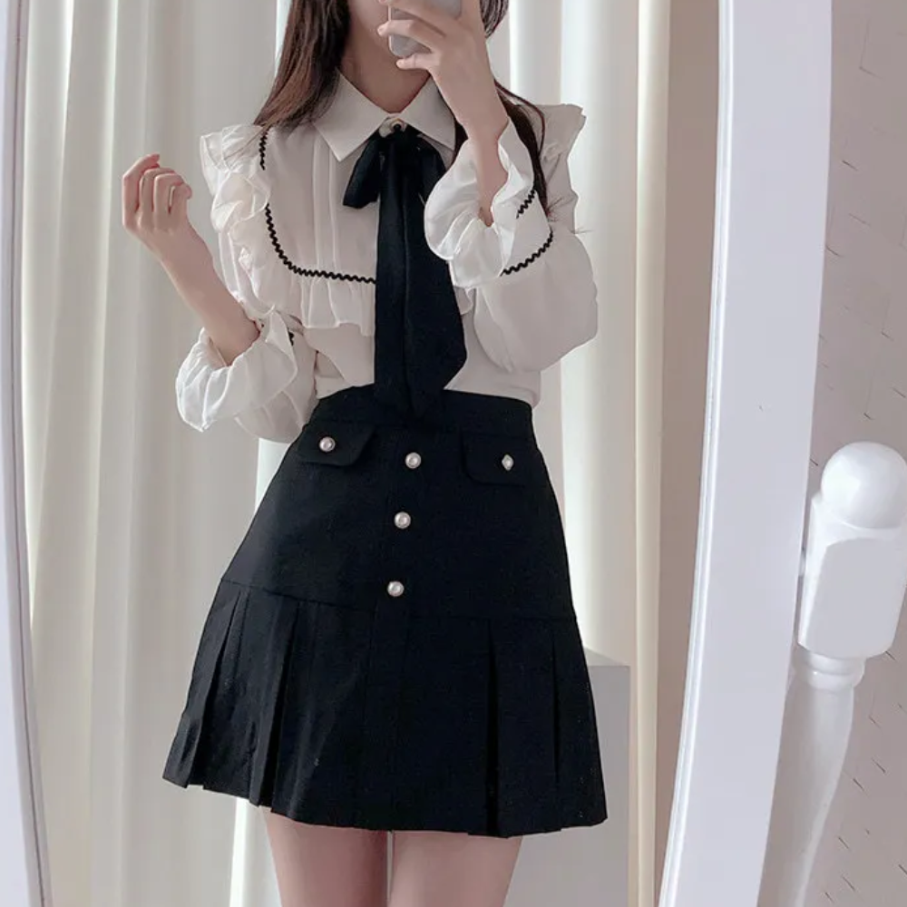 Madelynn | Chemisier d'hiver classique et confortable