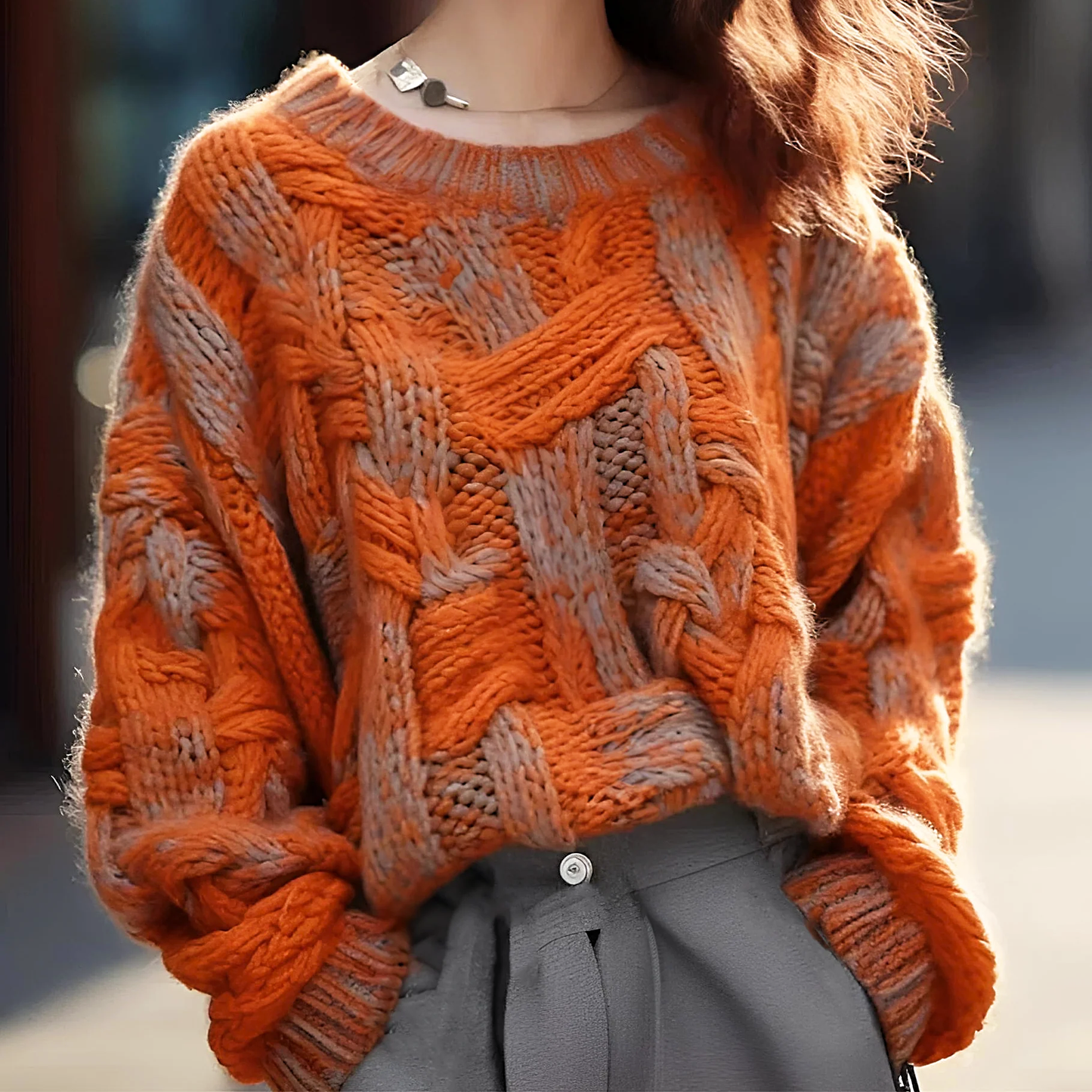 Erminia | Pull d'hiver décontracté et à la mode