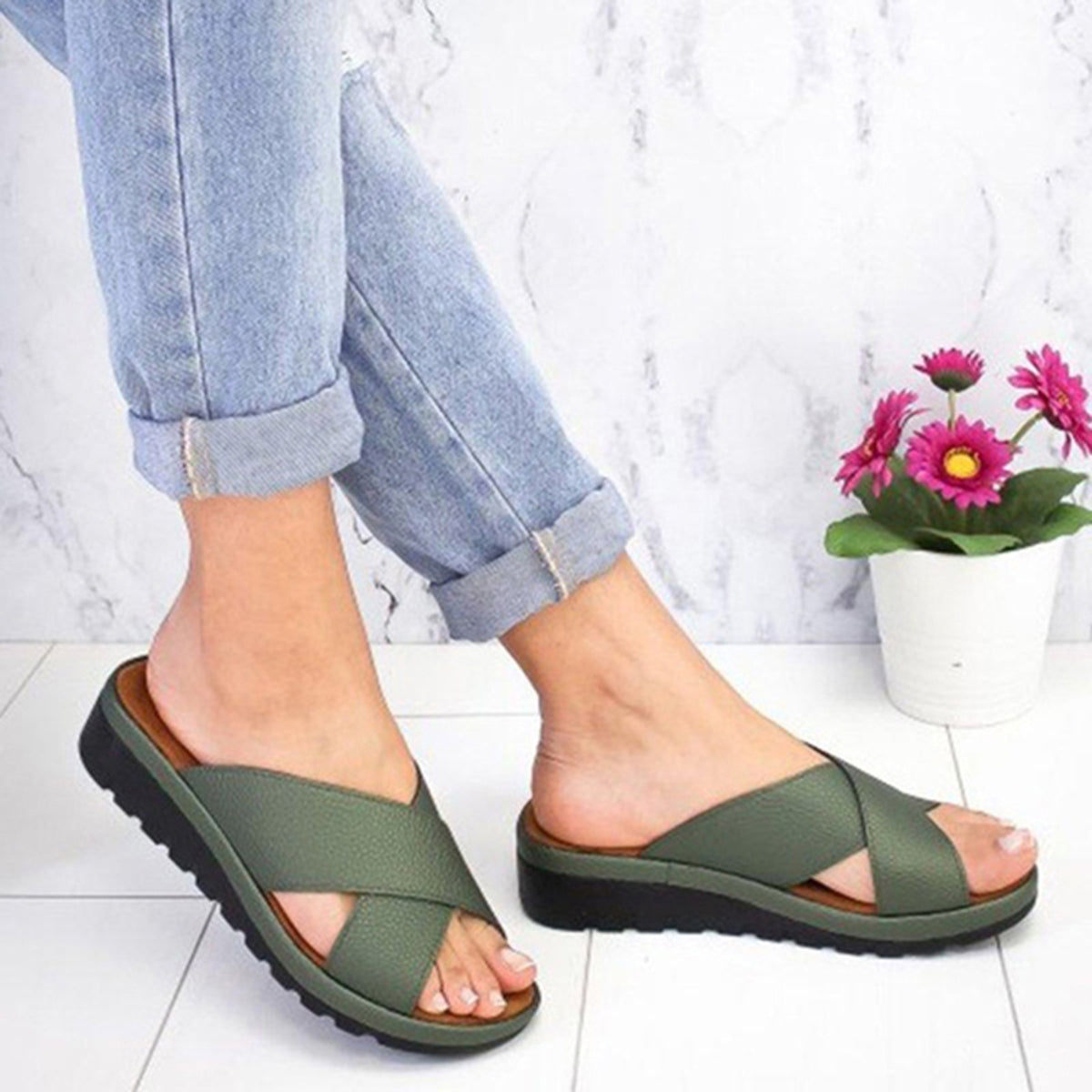 Joana | Sandales d'hiver décontractées et élégantes