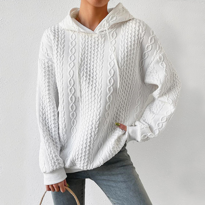 Elaina | Sweat à capuche d'hiver intemporel et élégant