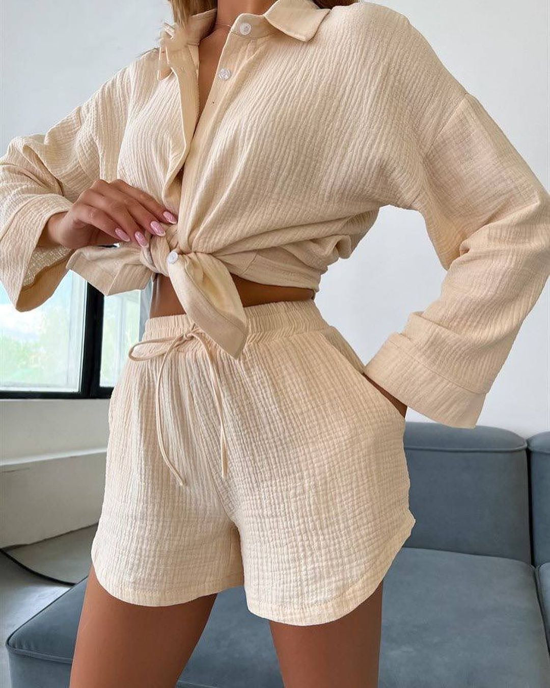 Adeliza | Blouse d'hiver intemporelle et élégante