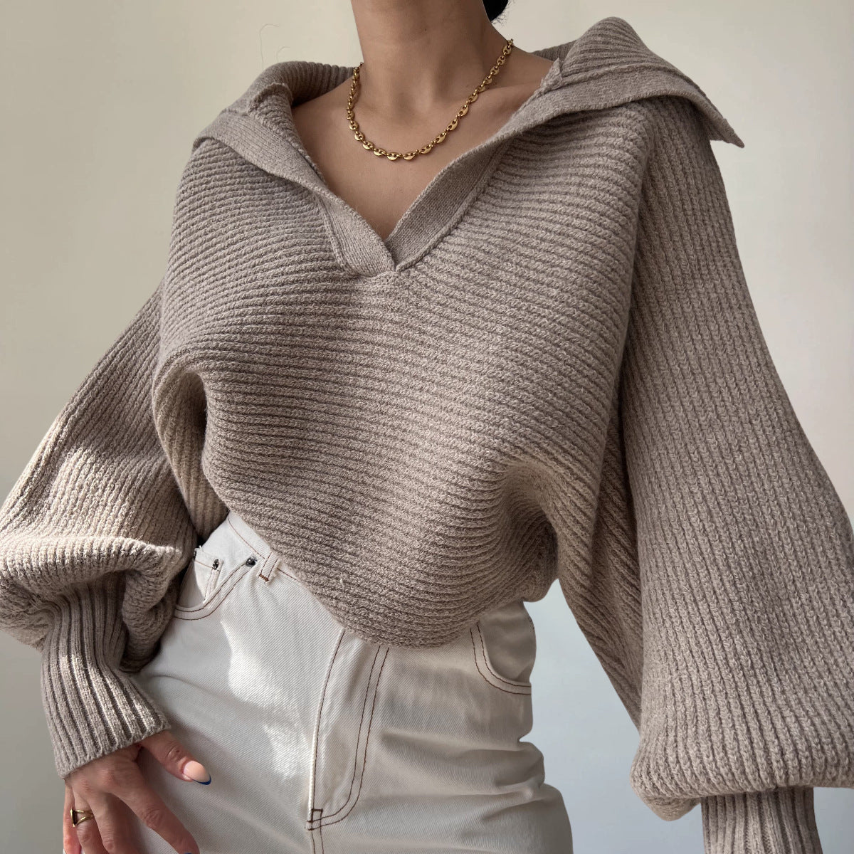Yuliya | Pull d'hiver Fashionable and Effortless