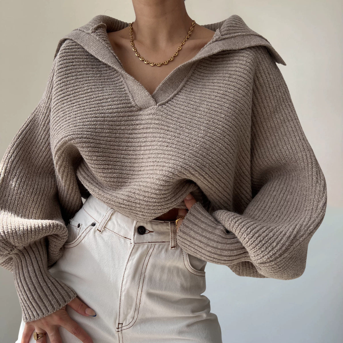 Yuliya | Pull d'hiver Fashionable and Effortless