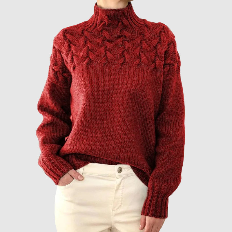 Dahliana | Pull d'hiver moderne et confortable