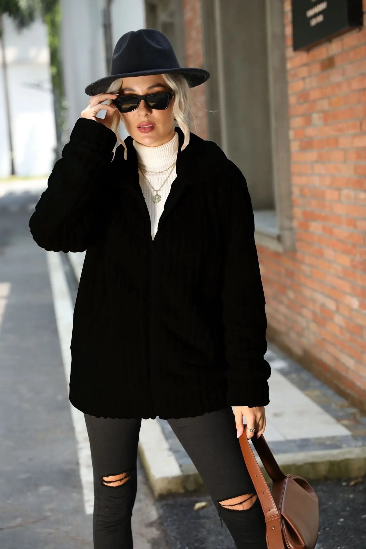 Angelina | Manteau d'hiver décontracté et confortable