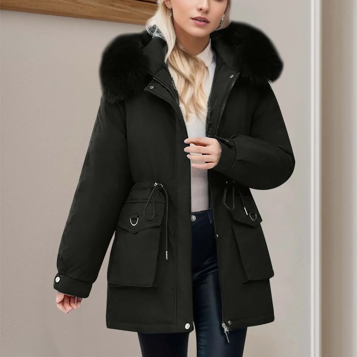Catrin | Veste d'hiver chic et décontractée