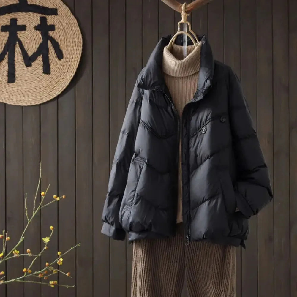 Antonella | Manteau d'hiver moderne et polyvalent