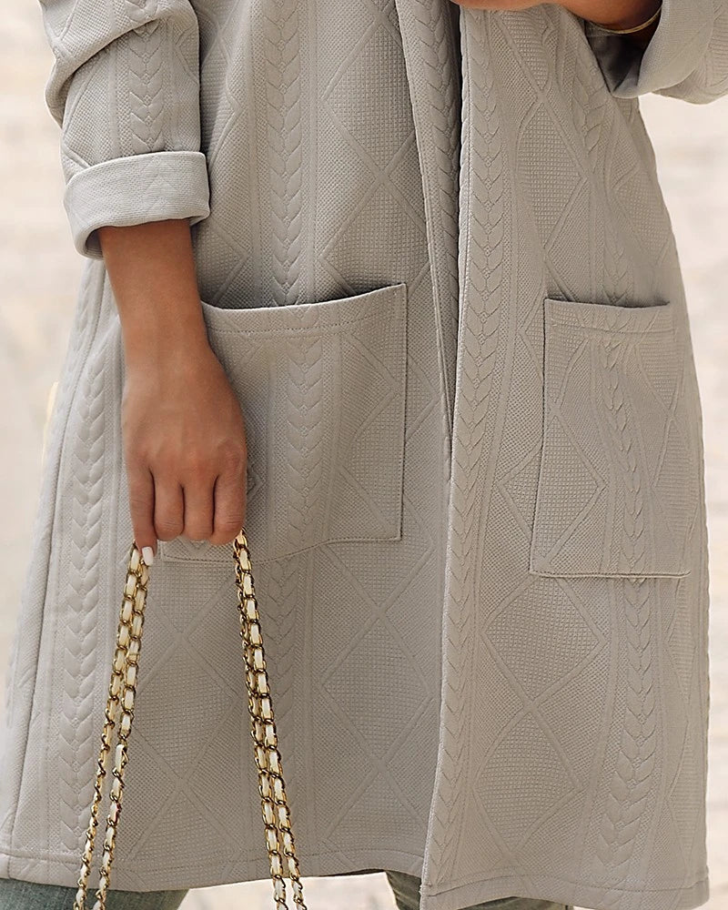 Raluca | Manteau d'hiver confortable et élégant