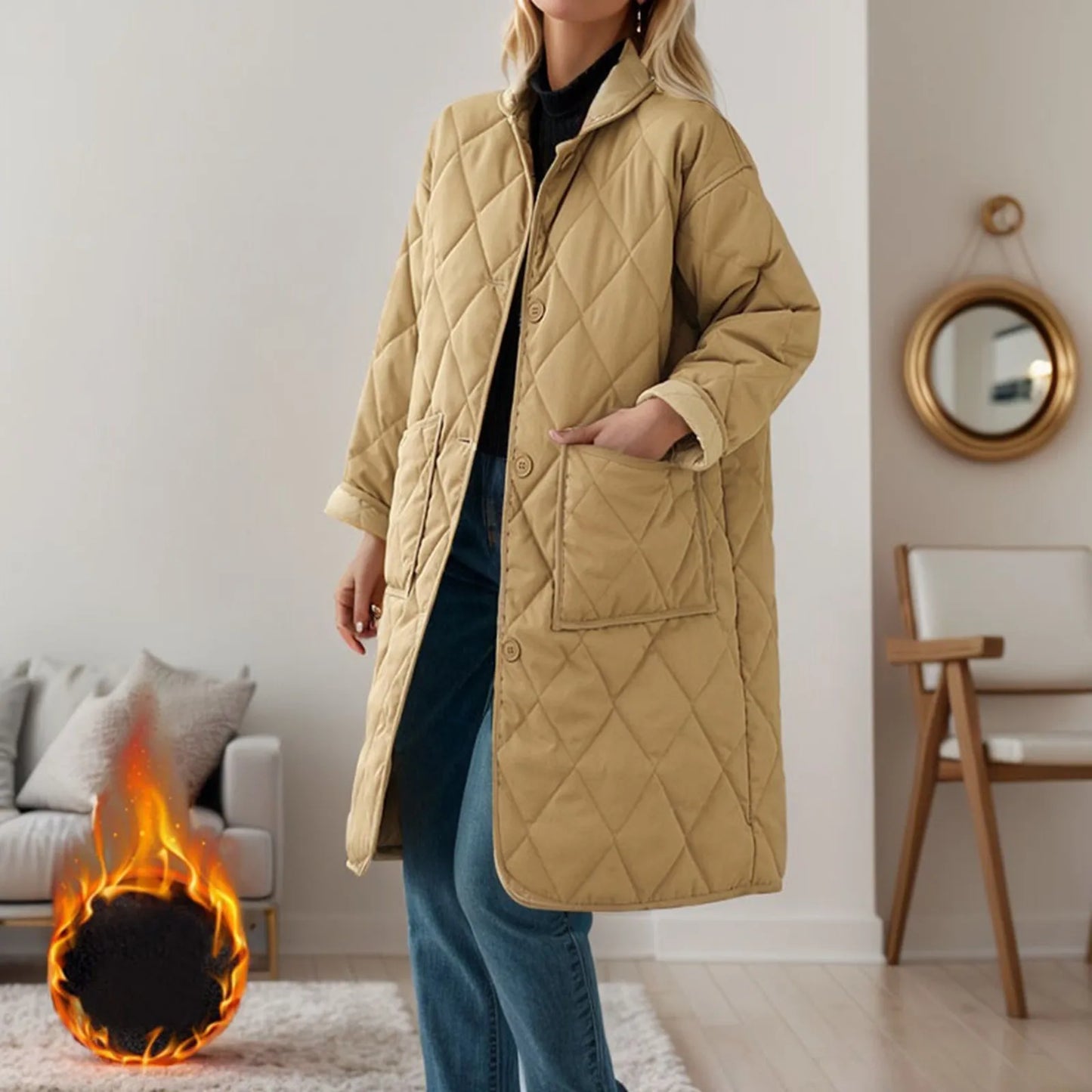 Lexi | Manteau d'hiver tendance et élégant