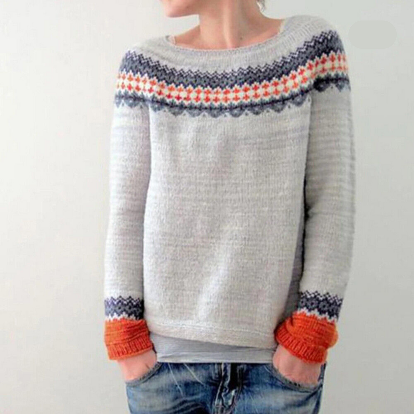 Danya | Pull d'hiver décontracté et relaxant