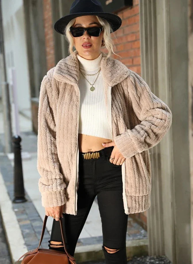 Angelina | Manteau d'hiver décontracté et confortable