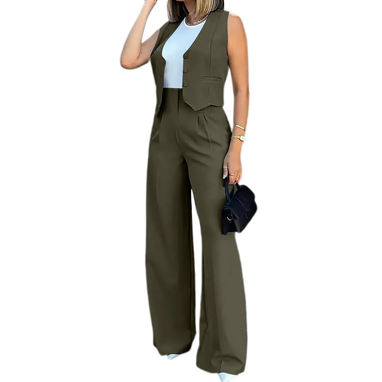 Automne | Pantalon d'hiver chic et décontracté