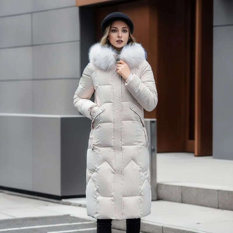 Amina | Manteau d'hiver décontracté et confortable