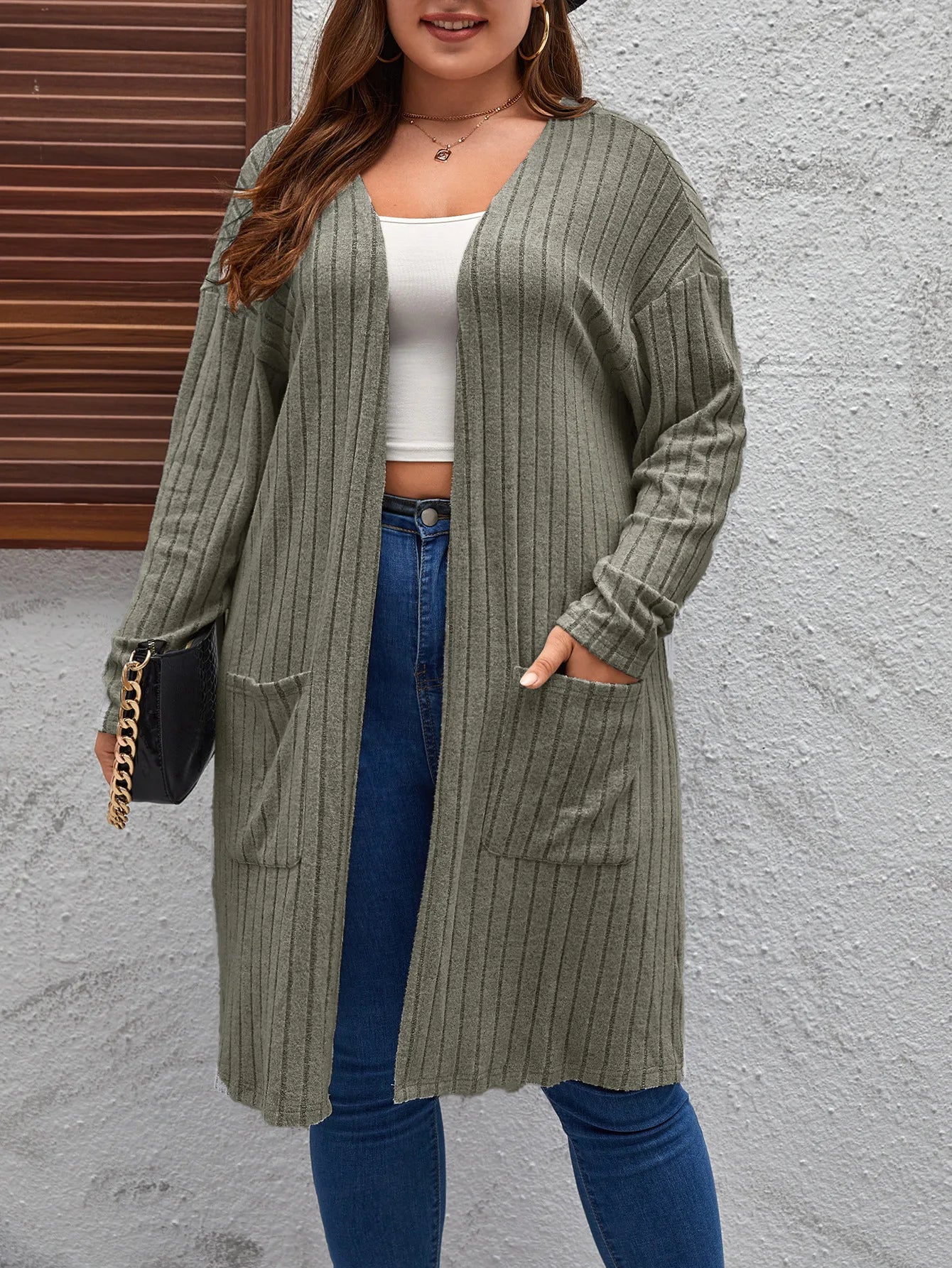 Stina | Cardigan d'hiver ajusté et élégant