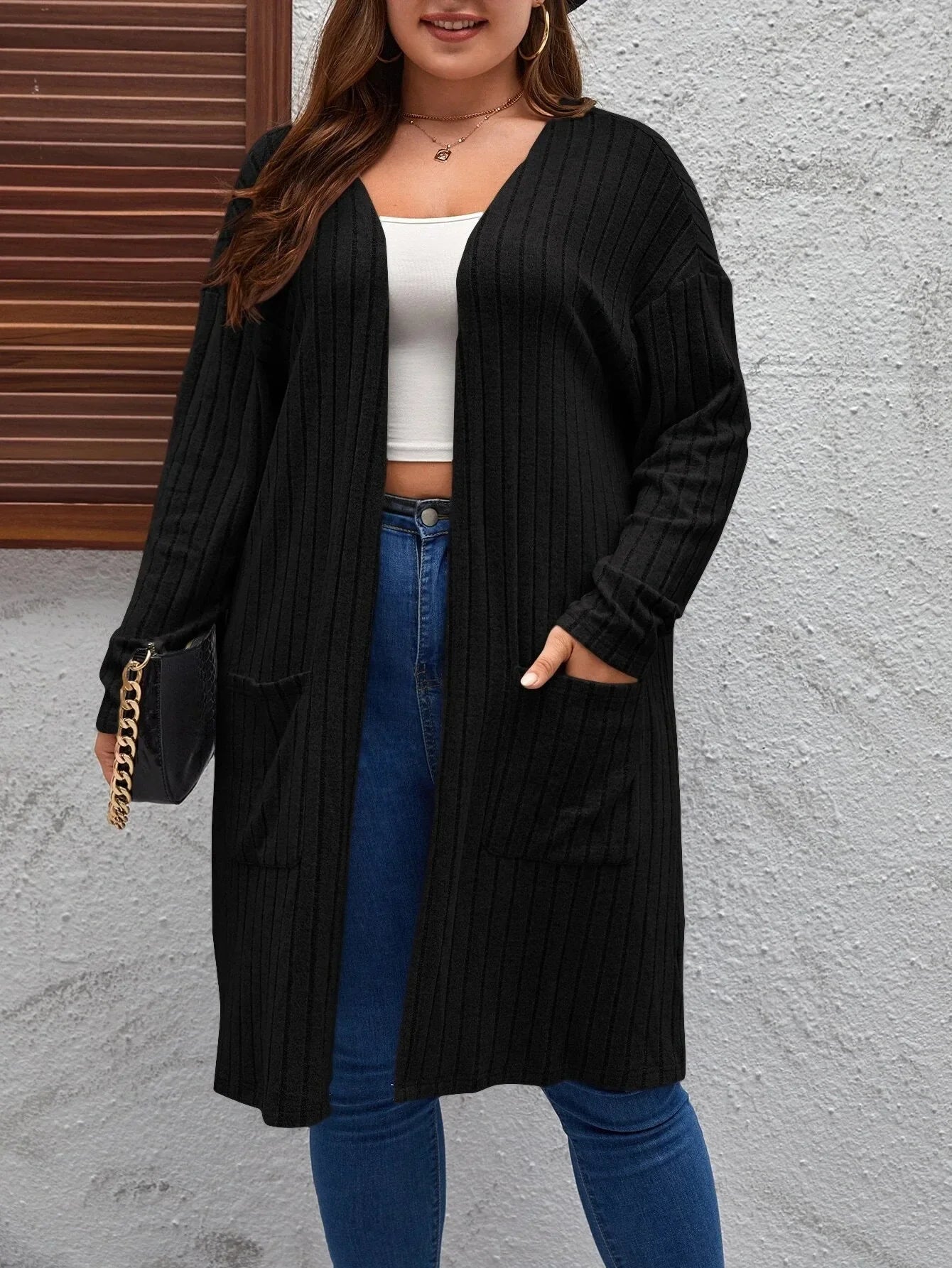 Stina | Cardigan d'hiver ajusté et élégant