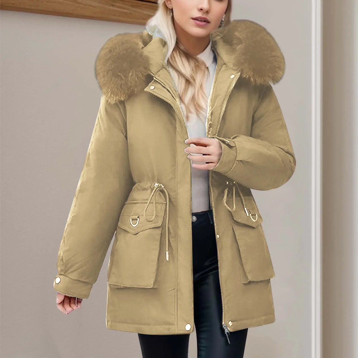 Catrin | Veste d'hiver chic et décontractée