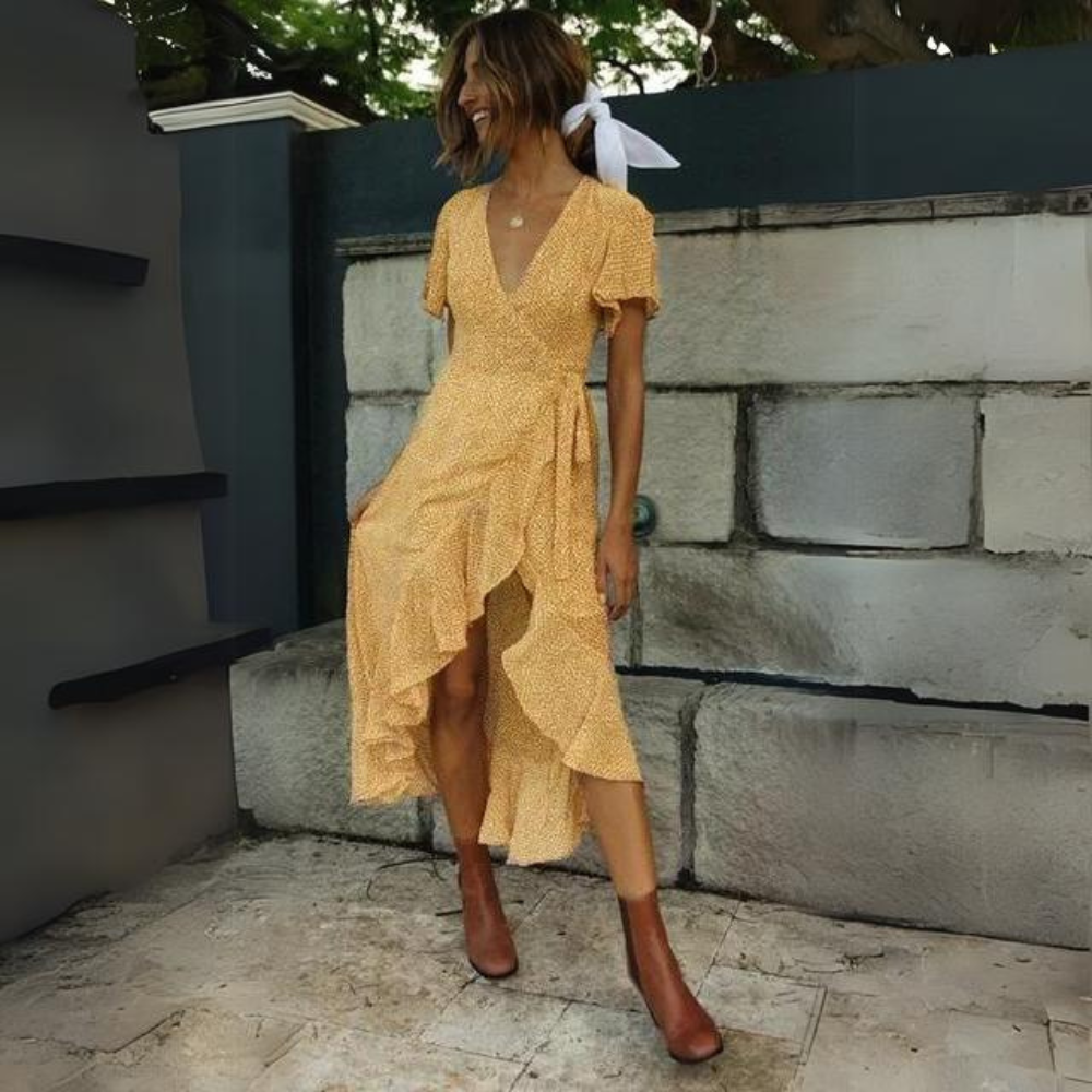 Cyntia | Robe d'hiver simple et élégante