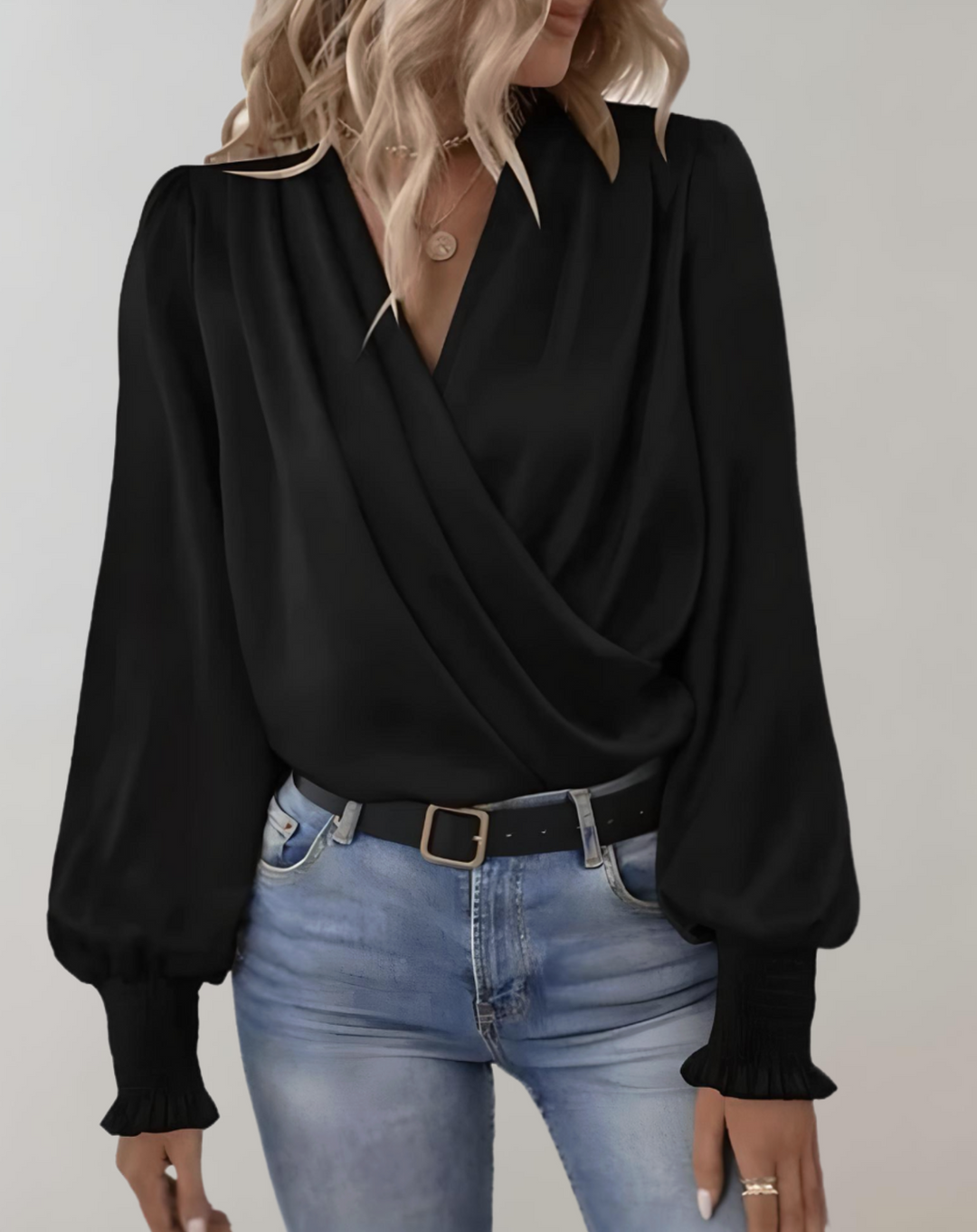 Roxane | Blouse d'hiver décontractée et relaxante