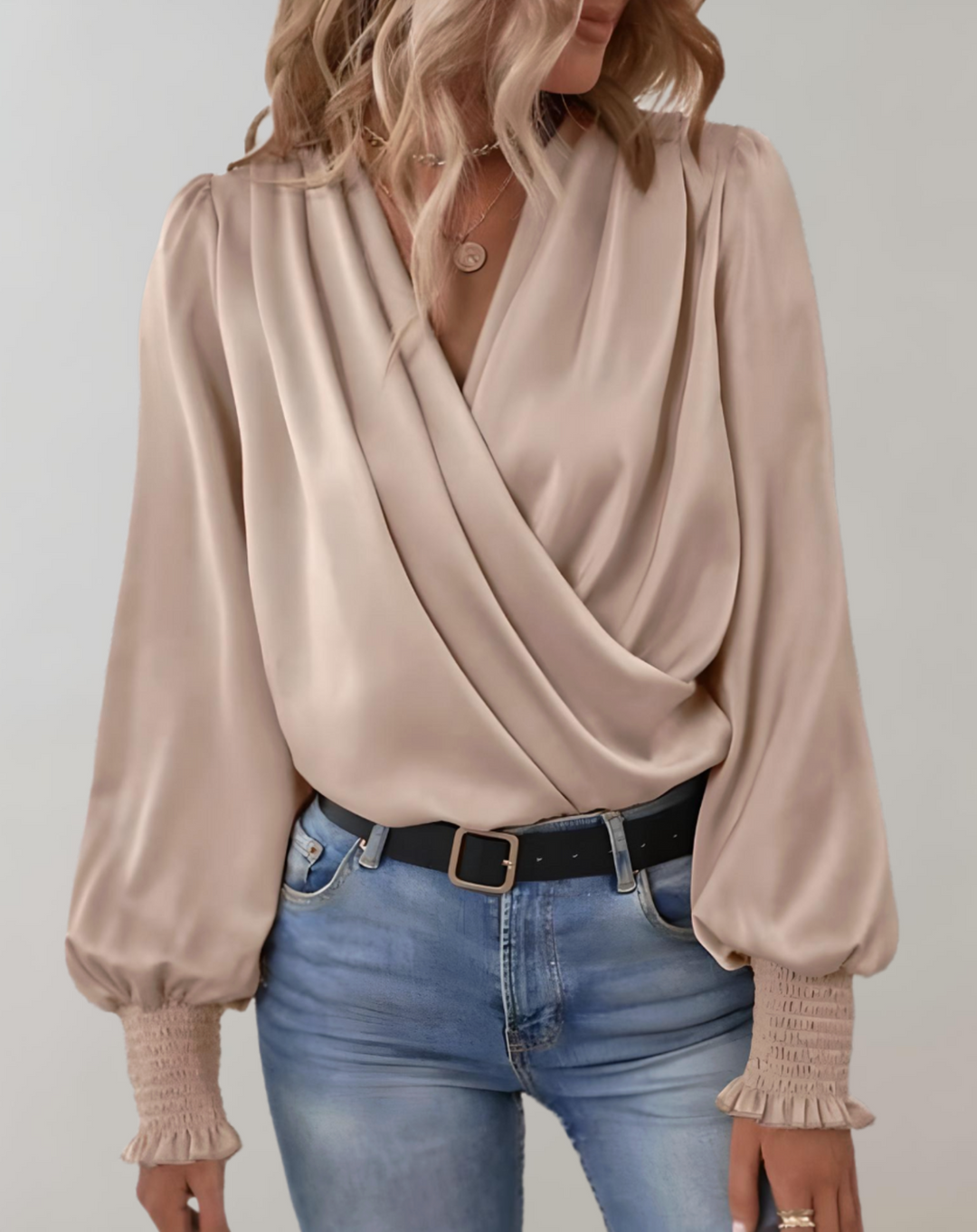 Roxane | Blouse d'hiver décontractée et relaxante