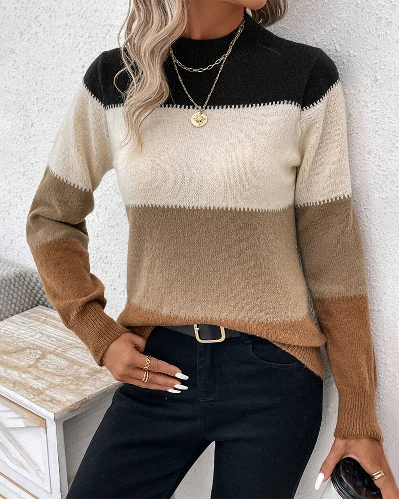 Lucrécia | Pull d'hiver décontracté et intemporel