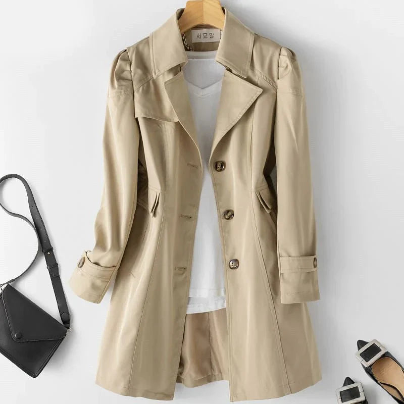 Aminda | Manteau d'hiver moderne et polyvalent