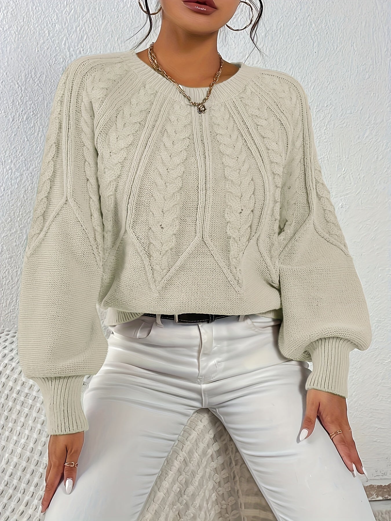 Fernanda | Pull d'hiver Fashionable and Effortless
