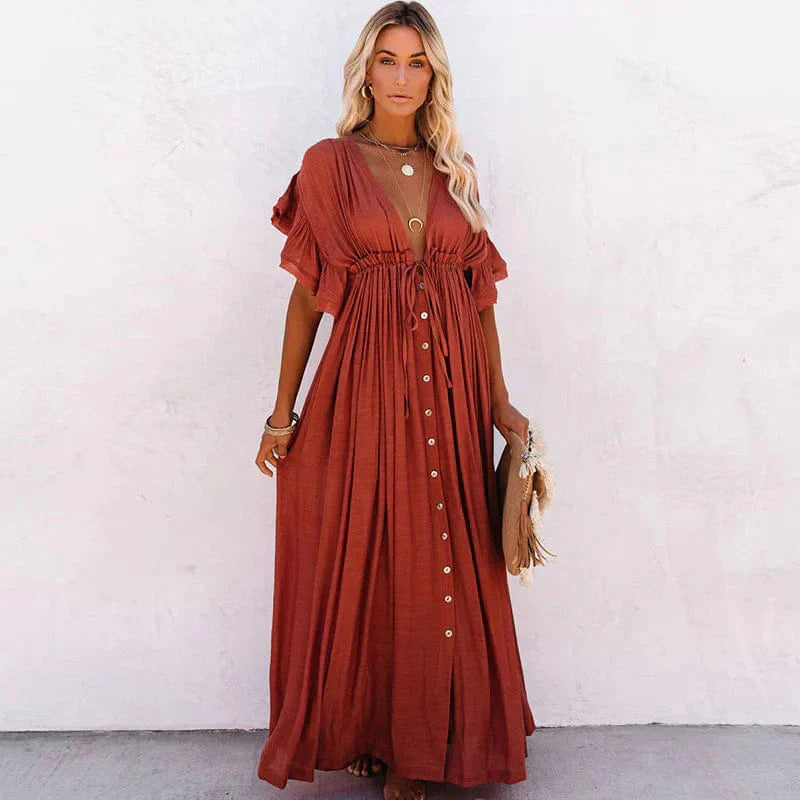 Genevieve | Robe d'hiver à la mode et minimaliste