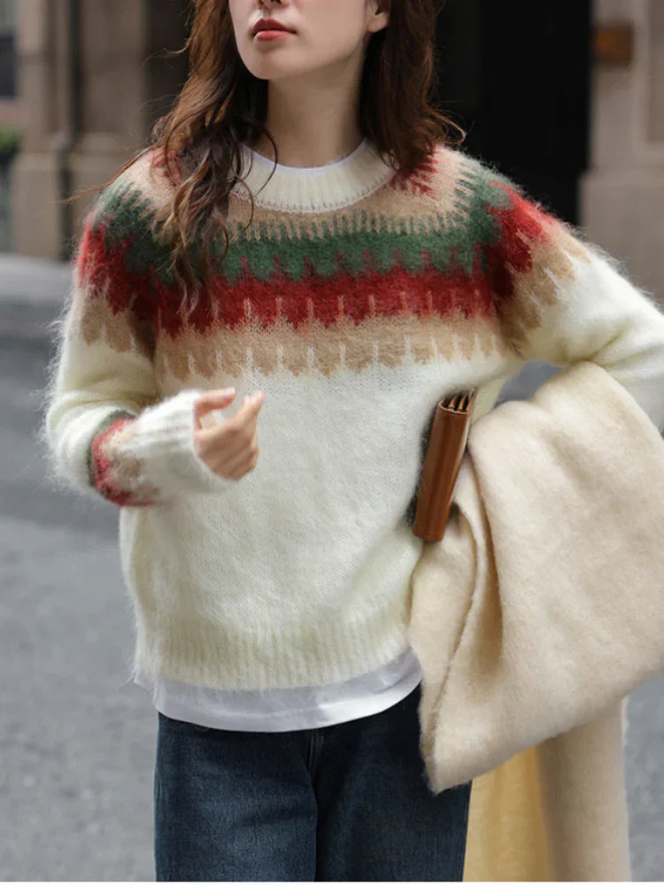 Annika | Pull d'hiver simple et élégant