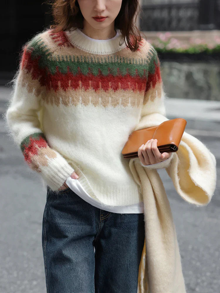 Annika | Pull d'hiver simple et élégant