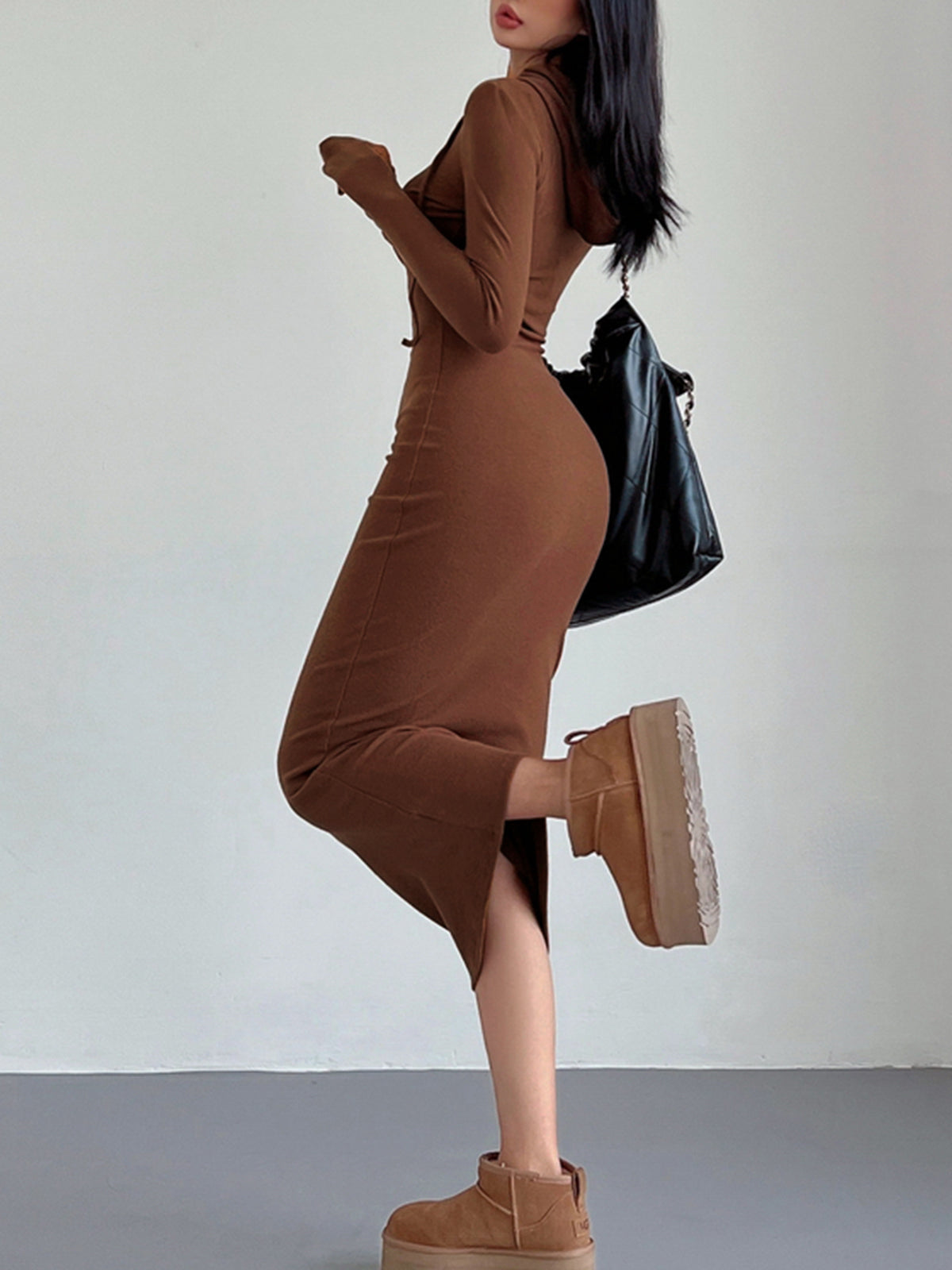 Myria | Robe d'hiver confortable et élégante